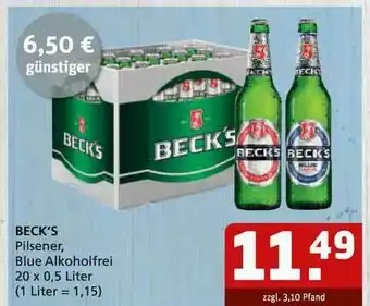 Getränke Quelle Beck's Angebot