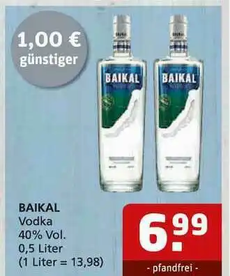 Getränke Quelle Baikal Vodka Angebot