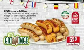 REWE Kaufpark Rewe Hausmarke Grilllinge Angebot