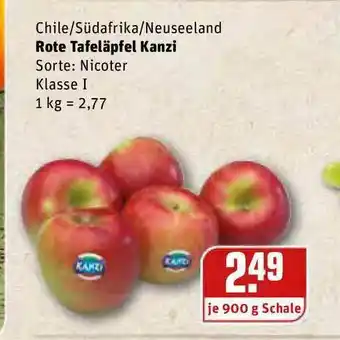 REWE Kaufpark Rote Tafeläpfel Kanzi Angebot