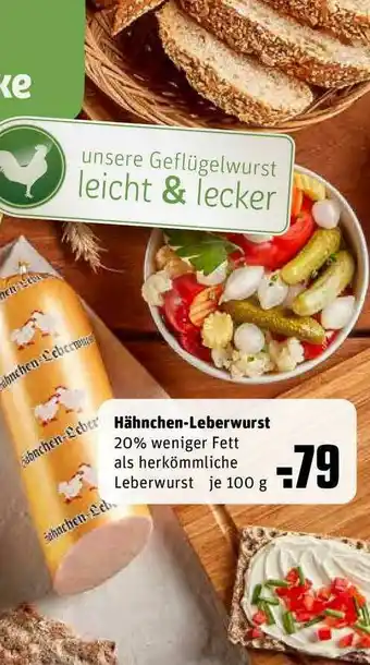 REWE Kaufpark Hähnchen-leberwurst Angebot