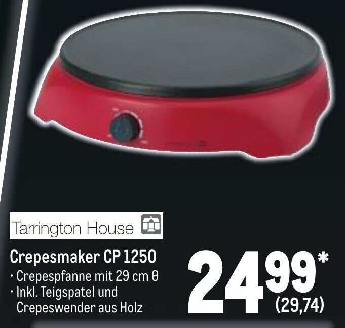 Tarrington House Crepesmaker CP 1250 Angebot bei METRO