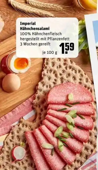 REWE Kaufpark Imperial Hähnchensalami Angebot