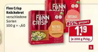 REWE Kaufpark Finn Crisp Knäckebrot Angebot