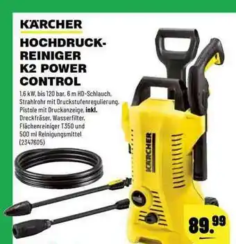 Leitermann Baumarkt Kärcher Hochdruckreiniger K2 Power Control Angebot