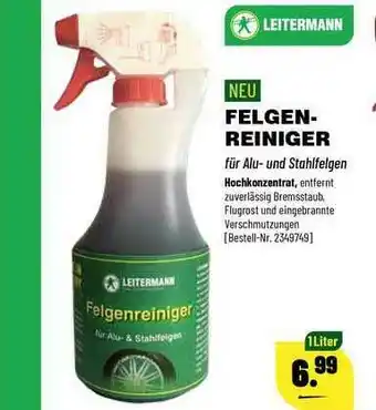 Leitermann Baumarkt Felgenreiniger Leitermann Angebot