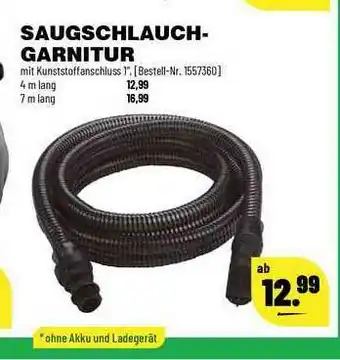 Leitermann Baumarkt Saugschlauch-garnitur Angebot