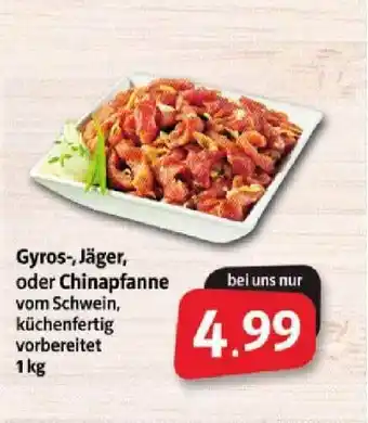 Markant Markt Gyros, Jager , Oder Chinapfanne Angebot