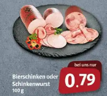 Markant Markt Bierschinken Oder Schinkenwurst Angebot