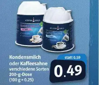 Markant Markt Kondensmilch Oder Kaffeesahne Angebot