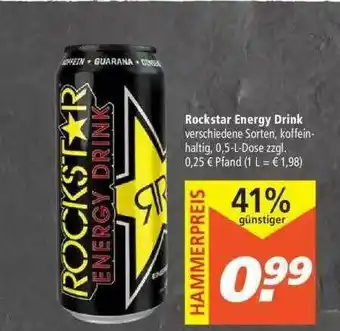 Marktkauf Rockstar Energy Drink Angebot