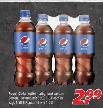 Marktkauf Pepsi Cola Angebot