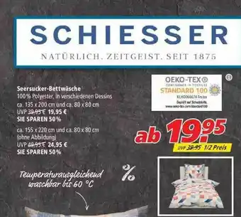 Marktkauf Schiesser Seersucker-bettwäsche Angebot