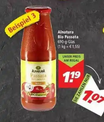 Marktkauf Alnatura Bio Passata Angebot