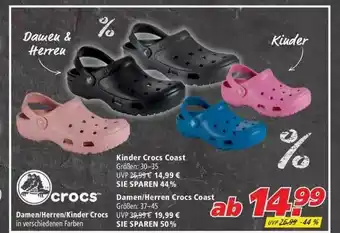 Marktkauf Kinder Crocs Coast Angebot