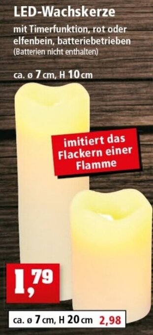 Thomas Philipps LED Wachskerze Angebot
