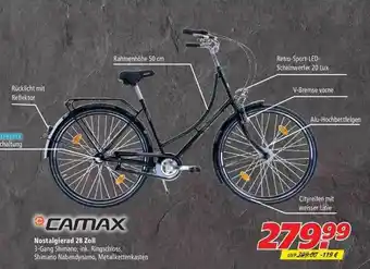 Marktkauf Camax Nostalgierad 28 Zoll Angebot