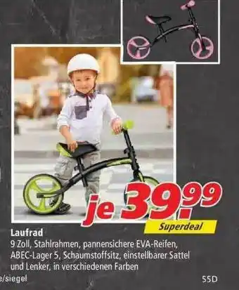 Marktkauf Laufrad Angebot