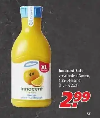 Marktkauf Innocent Saft Angebot