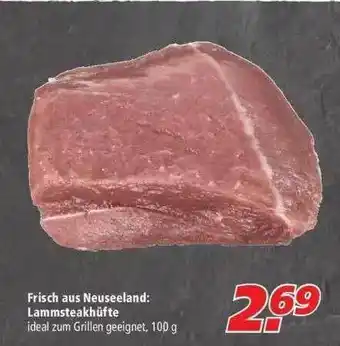 Marktkauf Frisch Aus Neusseeland: Lammsteakhüfte Angebot