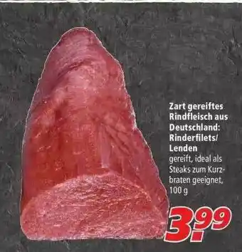 Marktkauf Rinderfilets Oder Lenden Angebot