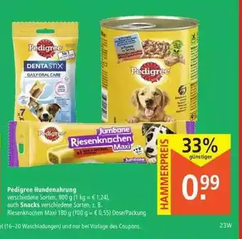 Marktkauf Pedigree Hundenahrung Aus Snacks Angebot