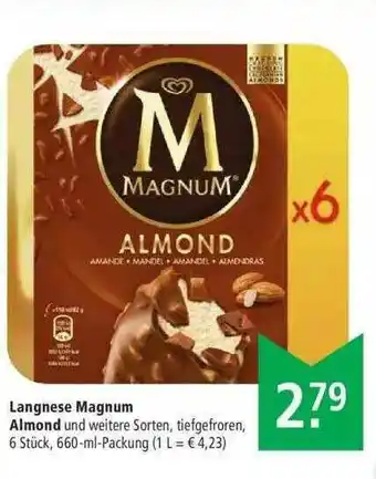 Marktkauf Langnese Magnum Almond Angebot