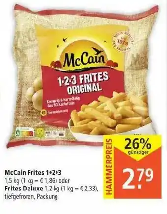 Marktkauf Mccain Frites 1+2+3 Oder Frites Deluxe Angebot