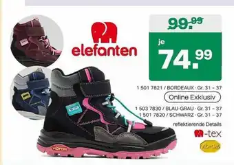 Deichmann Elefanten Kinder Schuhe 31-37 Angebot