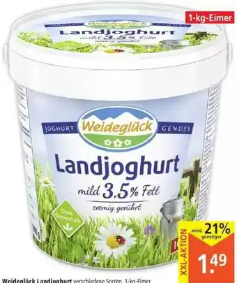 Marktkauf Weideglück Landjoghurt Angebot