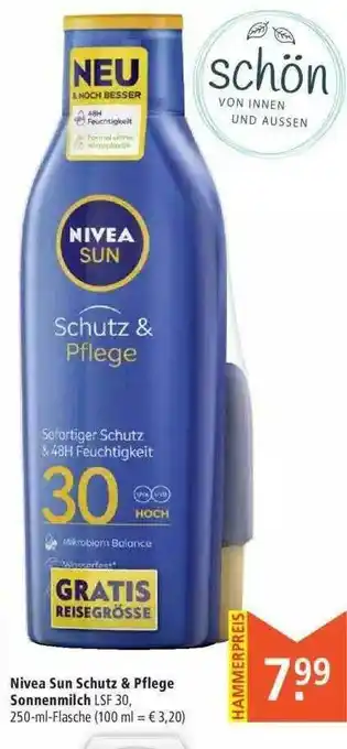 Marktkauf Nivea Sun Schutz & Pflege Sonnenmilch Angebot