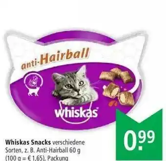 Marktkauf Whiskas Snacks Angebot