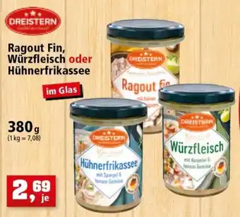 Thomas Philipps Dreistern Ragout Fin, Würzfleisch oder Hühnerfrikassee 380 g Angebot