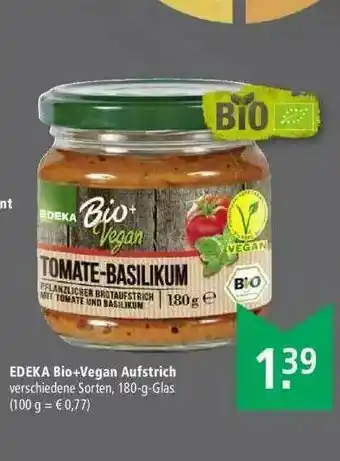 Marktkauf Edeka Bio+vegan Aufstrich Angebot