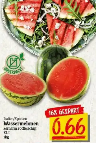 nah & gut Wassermelonen Angebot