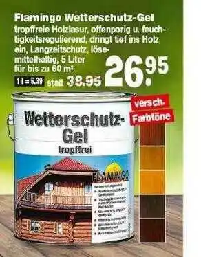 Repo Markt Flamingo Wetterschutz-gel Angebot