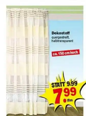 Repo Markt Dekostoff Angebot