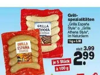 Repo Markt Grillspezialitäten Angebot