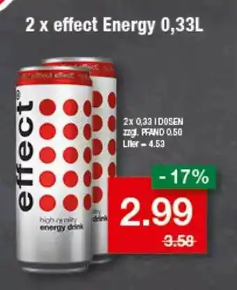 Spar express Effect Energy Angebot