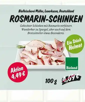 Temma Rosmarin-schinken Angebot