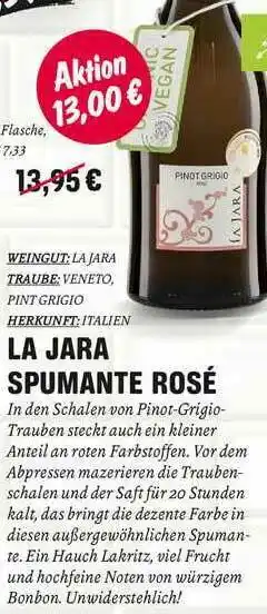 Temma La Jara Spumante Rosé Angebot