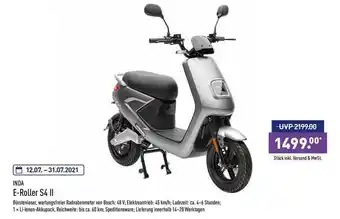 Aldi Nord Inda E-roller S4 II Angebot