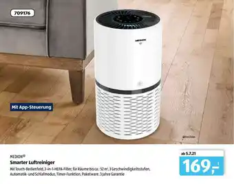 Aldi Süd Medion Smarter Luftreiniger Angebot