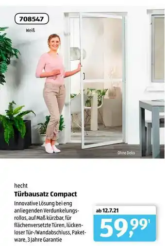 Aldi Süd Hecht Türbausatz Compact Angebot