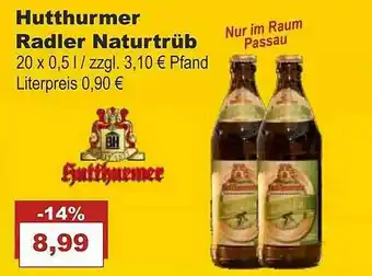 Bilgro Futthurmer Radler Naturtrüb Angebot