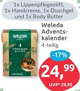 Budni Weleda Adventskalender 4-teilig Angebot