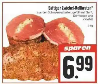 Edeka Saftiger Zwiebel-rollbraten Angebot