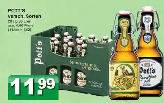 Getränkeparadies Gefromm Pott's Angebot