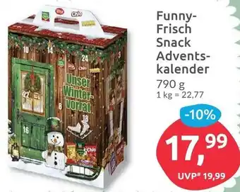 Budni Funny Frisch Snack Adventskalender 790 g Angebot