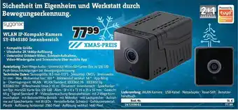 Conrad Sygonix wlan ip-kompakt-kamera sy-4945180 innenbereich Angebot